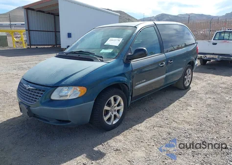 2002 Chrysler Voyager из США, поврежденный, VIN 1C4GJ25BX2B538844